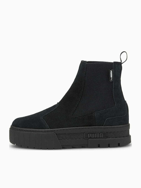 Mayze Suede Women's Chelsea Boots Black
