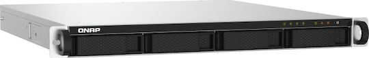 QNap TS-432PXU-RP-2G NAS Rack με 4 θέσεις για HDD/SSD και 2 θύρες Ethernet