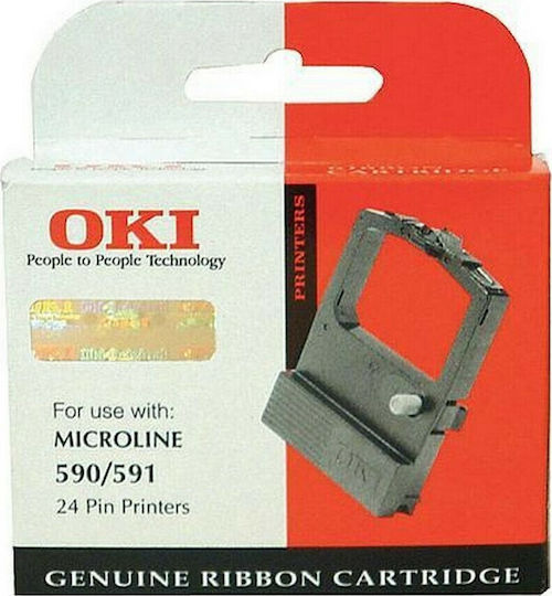 OKI Генуинен лентов мастилен картридж за Microline 520/521 Черен 1бр (09002315)
