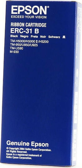 Epson Генуинен лентов мастилен картридж Черен 1бр (C43S015369)