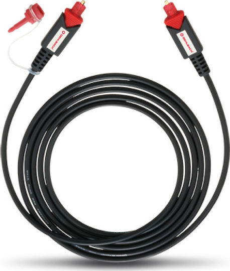 Oehlbach Optical Audio Cable TOS male - TOS male Μαύρο 1m (6003)