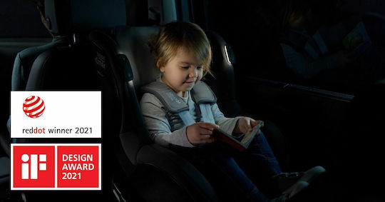 Britax Romer Dualfix i-Sense FlexBase Autositz i-Size mit Isofix Indigo Blue