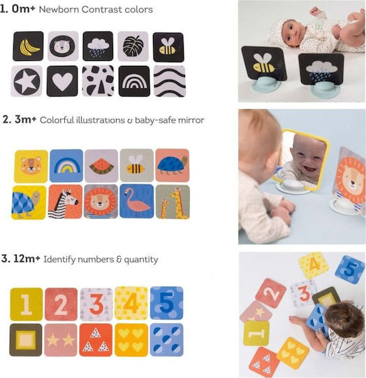 Taf Toys Activity Book My 1st Tummy-Time Cards for 0++ Months