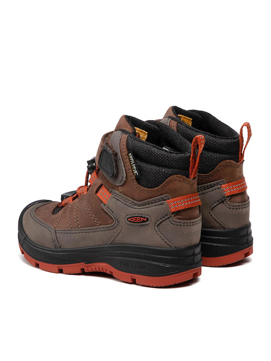 Kinder Wanderschuhe Redwood Mid Wasserdicht Braun ->