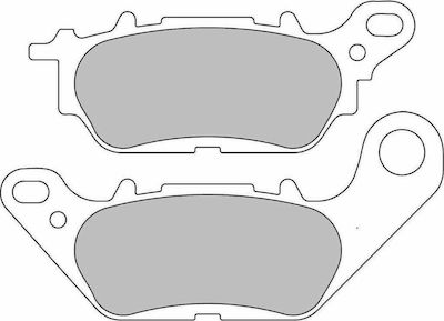 Ferodo Plăcuțe de frână pentru motociclete Partea din spate Organic pentru Yamaha Nmax 125-155 2013 / Yamaha Crypton-X 135