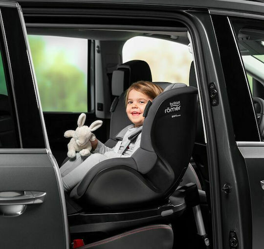 Britax Romer Dualfix I-Sense FlexBase Καθισματάκι Αυτοκινήτου i-Size με Isofix Midnight Grey