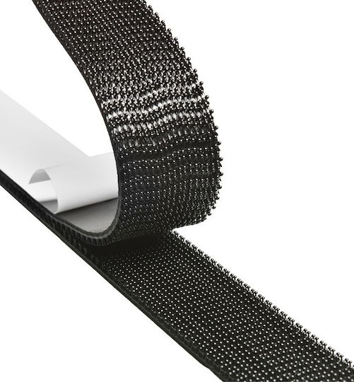 3M Dual Lock Αυτοκόλλητη Ταινία Χριτς Χρατς Μαύρη 2.5mx25mm