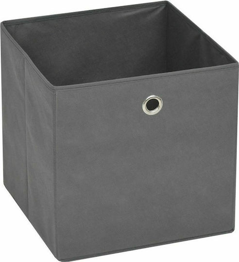 vidaXL Υφασμάτινο Κουτί Αποθήκευσης Γκρι 32x32x32cm 10τμχ
