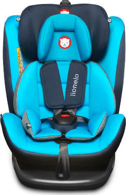 Lionelo Bastiaan Baby Car Seat with Isofix Black-Blue 0-36 kg