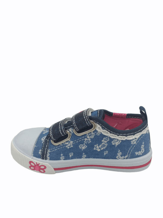Kinder Sneakers mit Klettverschluss Blau