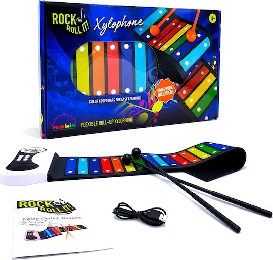 Ξυλόφωνο Rock Roll Ηλεκτρονικό για 5+ Ετών