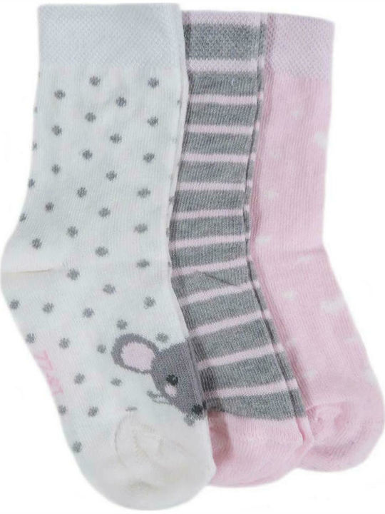 Ewers Girls 3 Pack Knee-High Socks Multicolour