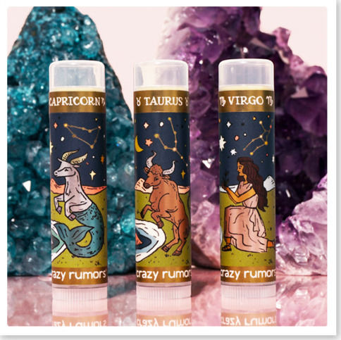 Crazy Rumors Zodiac Lip Balm Virgo 4.25gr