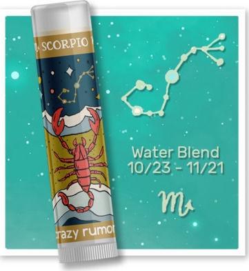 Crazy Rumors Zodiac Lip Balm Scorpio 4.25gr
