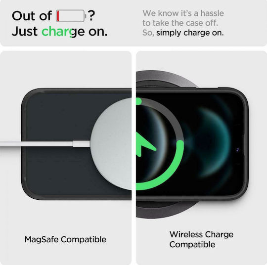 Spigen Ultra Hybrid Back Cover Plastic 2mm Frost Black (iPhone 13)