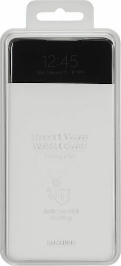 Samsung S View Wallet Cover Synthetisches Leder Weiß (Galaxy A72)