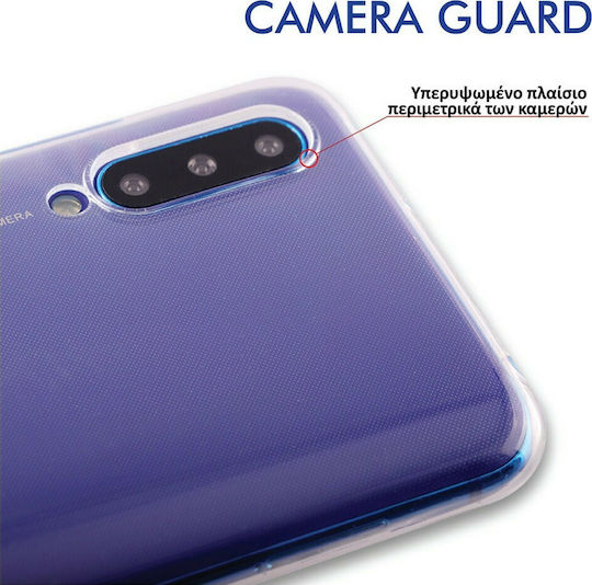 Volte-Tel Slimcolor Air Umschlag Rückseite Silikon Transparent (Motorola E7 Leistung)