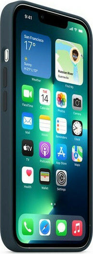 Apple Back Cover Silicone Abyss Blue (iPhone 13 Pro)