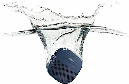 Bose SoundLink Micro Αδιάβροχο Ηχείο Bluetooth με Διάρκεια Μπαταρίας έως 6 ώρες Midnight Blue