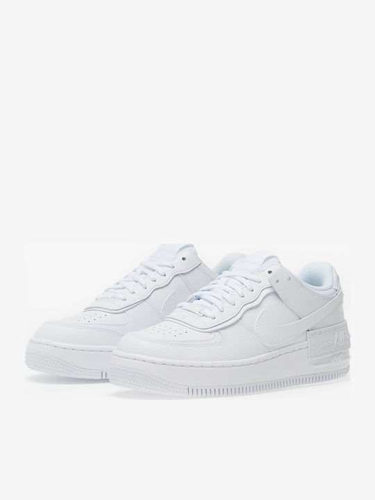 Air Force 1 Shadow Adidași Pentru Femei Albi