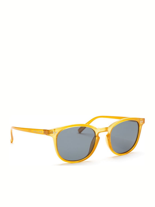 Meller Banna Unisex Sunglasses with Plastic Frame Amber Carbon BA-AMBCAR