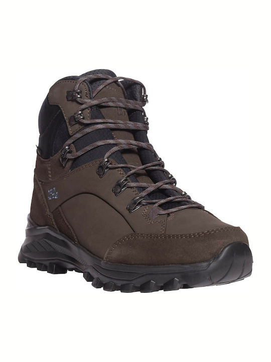 Hanwag Banks Herren Wanderstiefel Wasserdicht mit Gore-Tex Membran Braun