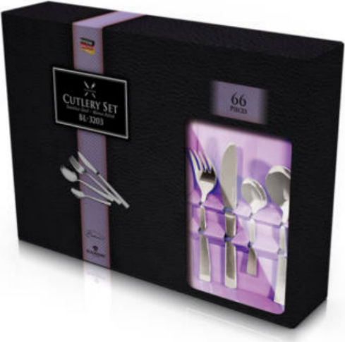 Blaumann Set de Tacâmuri Inoxidabil Argintiu 66buc