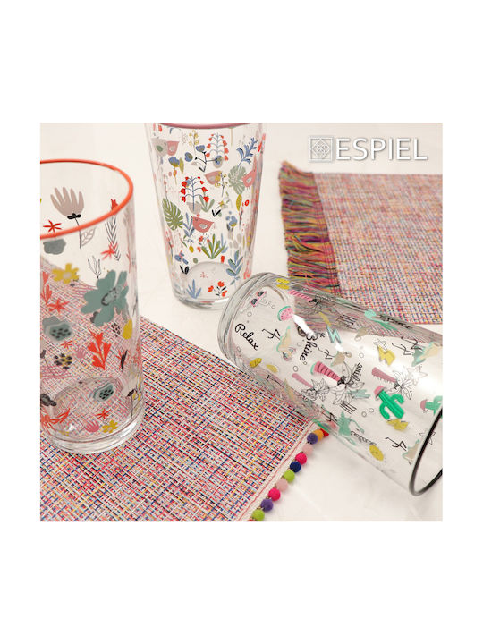 Espiel Placemats Plastic Roz 45x30cm 1buc Espiel Placemats Plastic Roz 45x30cm 1buc