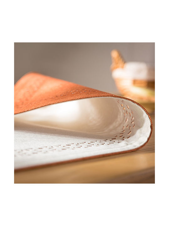 Gofis Home Fabric Placemats Brown 50x35cm 2pcs 2024930130000