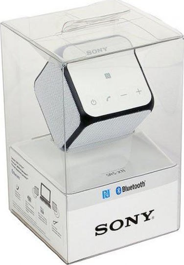 Sony SRS-X11 Ηχείο Bluetooth 10W με Διάρκεια Μπαταρίας έως 12 ώρες Λευκό