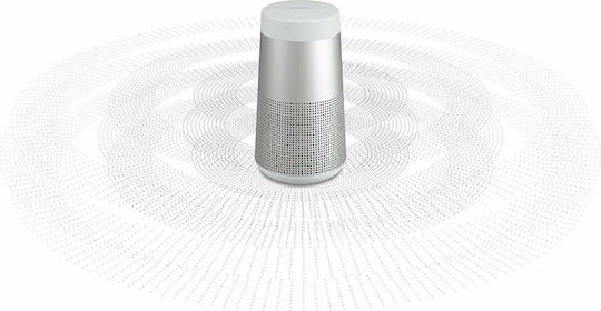 Bose SoundLink Revolve+ II Ηχείο Bluetooth 8W με Διάρκεια Μπαταρίας έως 17 ώρες Luxe Silver