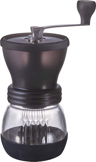 Hario Ceramic Skerton Plus Manual Coffee Grinder Black MSCS-2DTB