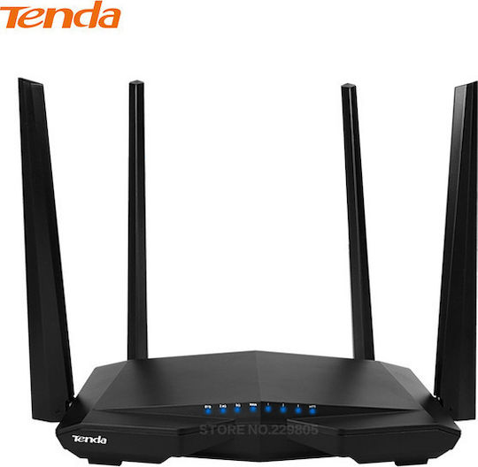 Tenda AC6 v1 Ασύρματο Router Wi‑Fi 5 με 3 Θύρες