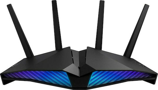 Asus RT-AX82U v1 Безжичен Рутер Wi‑Fi 6 - Wi‑Fi 6 с 4 Порта Gigabit Ethernet