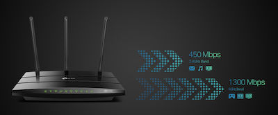 TP-LINK Archer C7 v5 Wireless Router Wi‑Fi 5 with 4 Gigabit Ethernet Ports