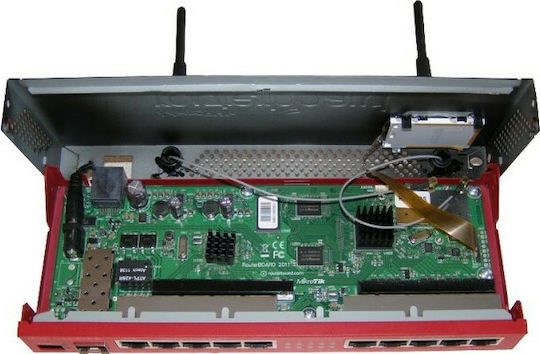 MikroTik RB2011UiAS-2HnD-IN Ασύρματο Router Wi‑Fi 4 με 10 Θύρες