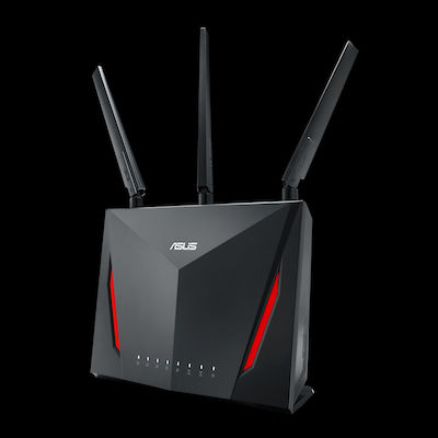 Asus RT-AC86U Ασύρματο Router Wi‑Fi 5 με 4 Θύρες Gigabit