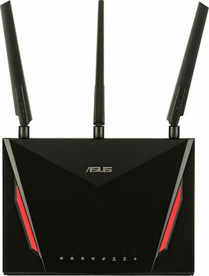 Asus RT-AC86U Ασύρματο Router Wi‑Fi 5 με 4 Θύρες Gigabit