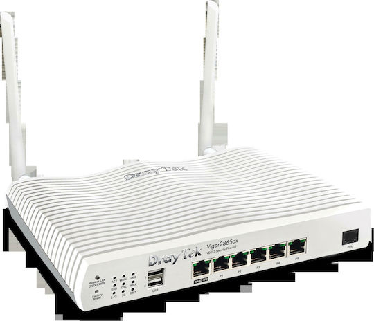 Draytek Vigor 2865ax VDSL2 Drahtlos 4G mit 5 Anschlüssen Gigabit Ethernet