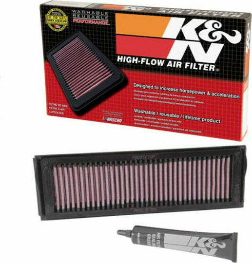 K&N Motorcycle Air Filter for Kawasaki Ninja ZX - 10 R 2004-2007 KN-KA1004