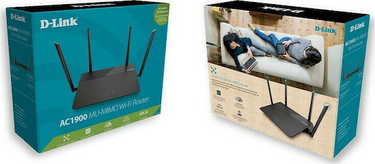 D-Link DIR-878 Ασύρματο Router Wi‑Fi 5 με 4 Θύρες Gigabit