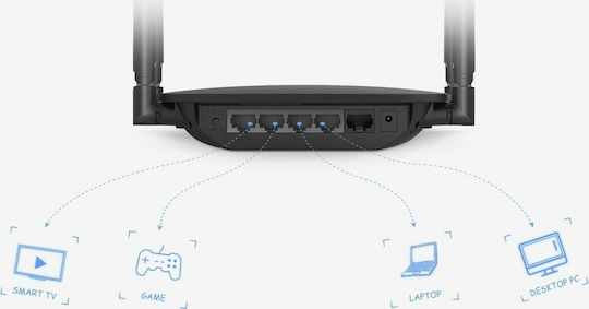 Wavlink QUANTUM S4 Ασύρματο Router Wi‑Fi 4 με 4 Θύρες