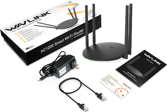 Wavlink QUANTUM S4 Ασύρματο Router Wi‑Fi 4 με 4 Θύρες