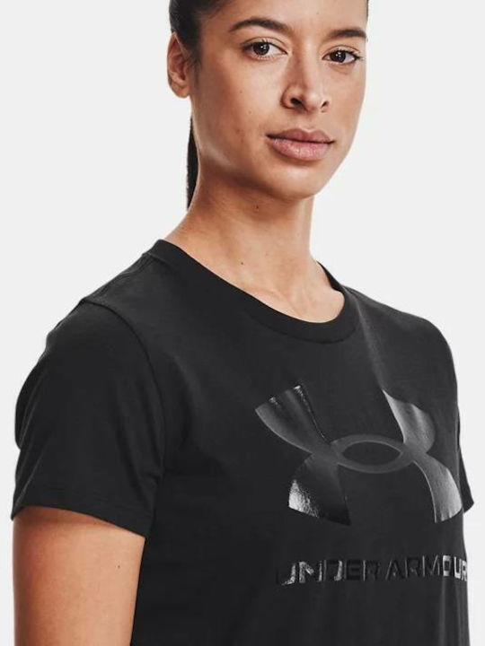 Live Sportstyle Graphic Women's T-shirt Fast Drying Black