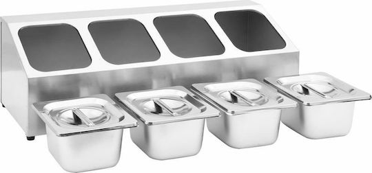vidaXL Base for Gastronorm Basins Commercial Cooking Accessories 1pcs