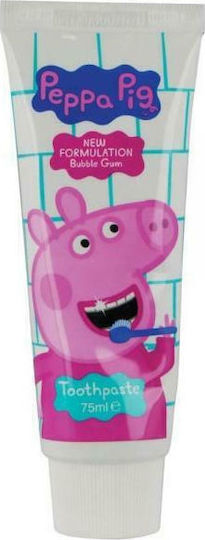 Dr.Fresh Peppa Pig Baby-Zahnpasta Für 2+ Jahre Mit Geschmack Kaugummi 75ml