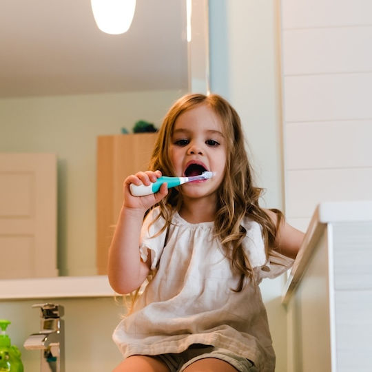 Bbluv 2 Stage Sonik Children's Electric Toothbrush with Timer for 0m+ Mint