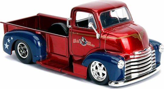 Jada Toys DC Comics Femeia Fantastică Bombshells - Chevy Coe Pickup 1952 Femeia Fantastică Vehicul Replică în Scară 1:24