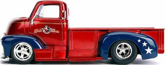 Jada Toys DC Comics Femeia Fantastică Bombshells - Chevy Coe Pickup 1952 Femeia Fantastică Vehicul Replică în Scară 1:24