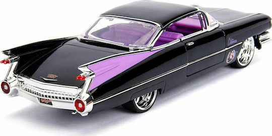 Jada Toys DC Comics: Catwoman Comics Bombshells - Catwoman Cadillac Coupe Deville 1959 Превозно Средство Реплика в Мащаб 1:24